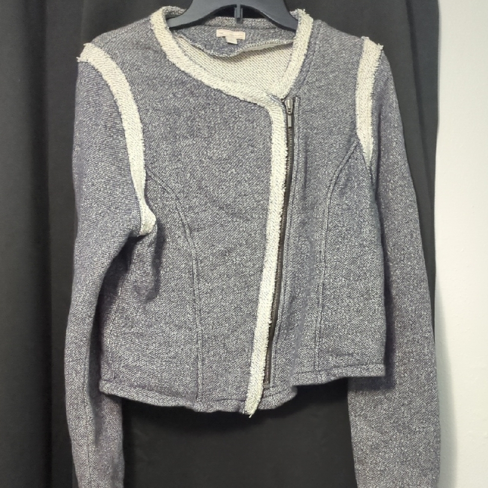 GAP Navy and White Patterned Sweater